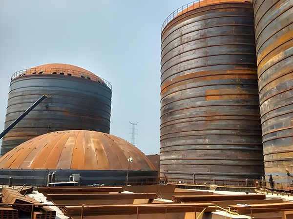 淇县焦粉钢板仓